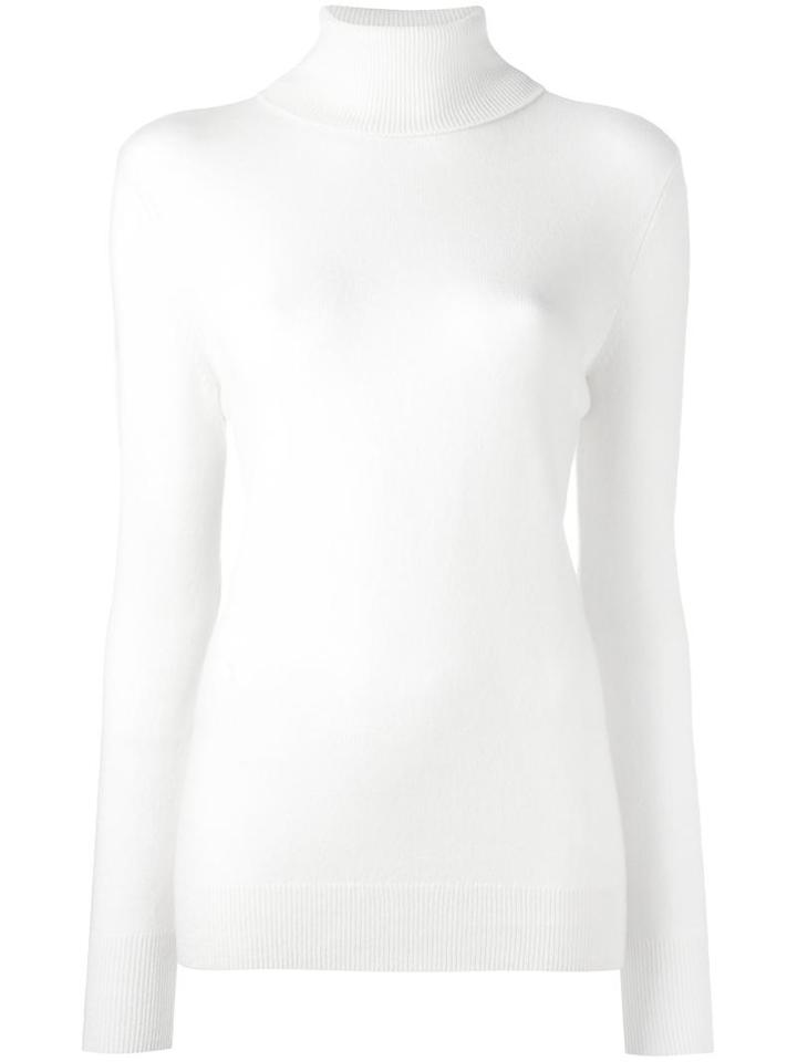 Equipment Turtleneck Jumper, Women's, Size: Xs, White, Cashmere