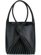 Paco Rabanne Pliage Leather Bucket Bag