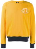 Champion Crew Neck Sweatshirt - Yellow