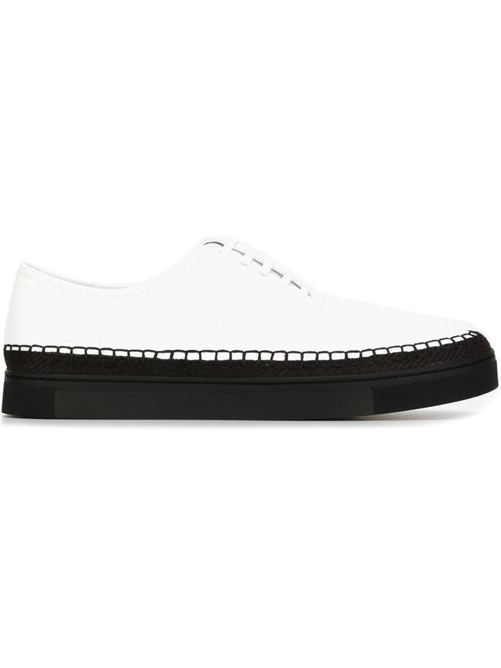 Alexander Wang Asher Sneakers, Men's, Size: 41, White, Leather/rubber