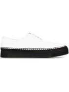Alexander Wang Asher Sneakers, Men's, Size: 41, White, Leather/rubber