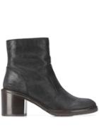 Chie Mihara Grain Ankle Boots - Black