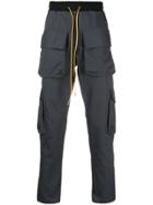 Rhude Utility Pocket Track Pants - Grey