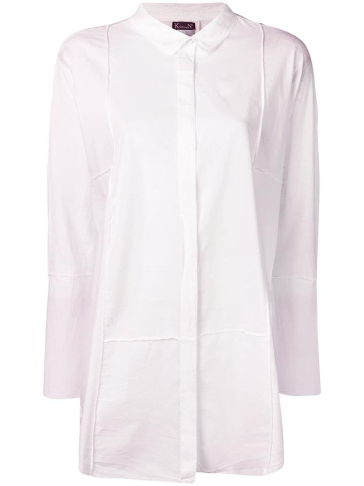 Kristensen Du Nord Wrinkled Effect Skirt - White