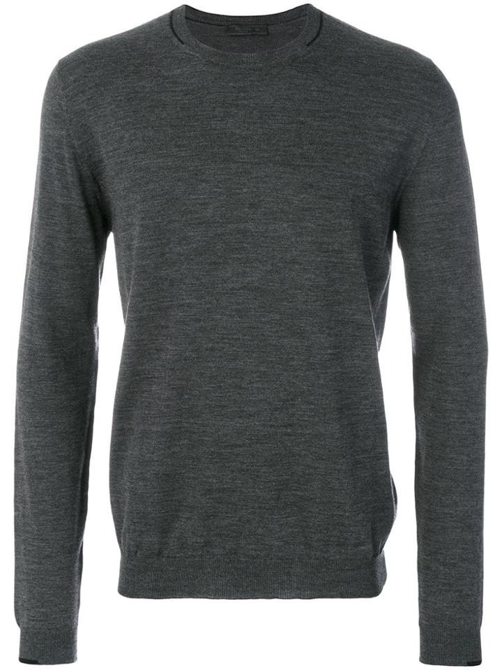 Prada Plain Sweatshirt - Grey