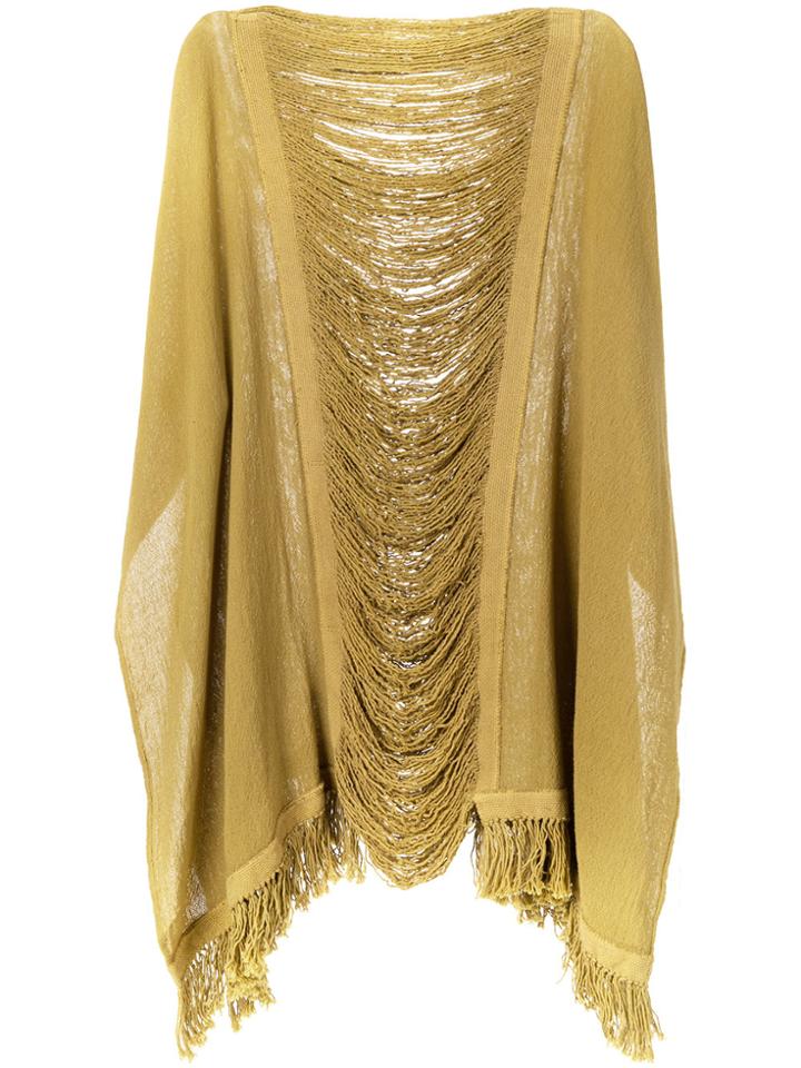 Caravana Tepeu Poncho Top - Green