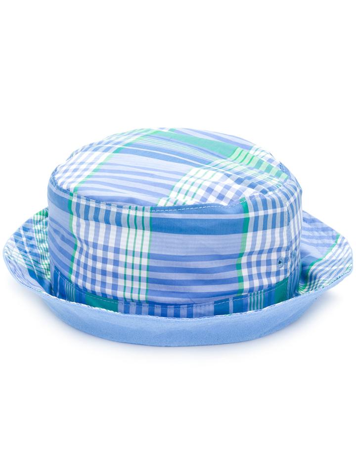Thom Browne Plaid Pork Pie - Blue