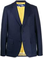 Junya Watanabe Man Padded Back Blazer - Blue
