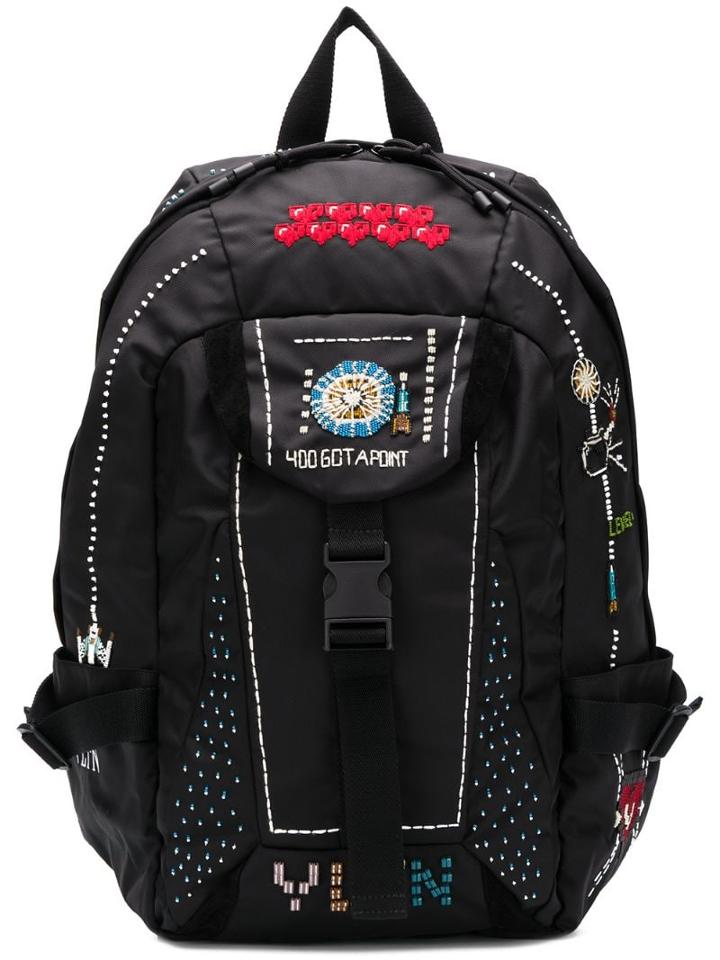 Valentino Valentino Garavani Patchwork Functional Backpck - Black