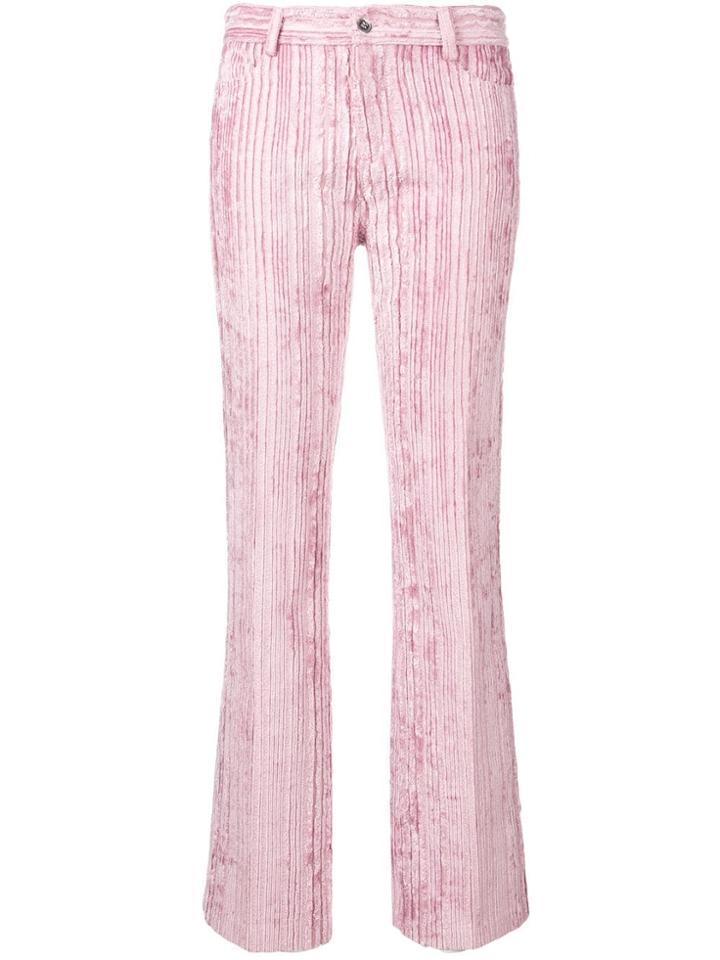 Giambattista Valli Corduroy Slim-fit Trousers - Pink