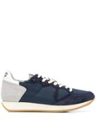 Philippe Model Blue Suede Sneakers - Grey