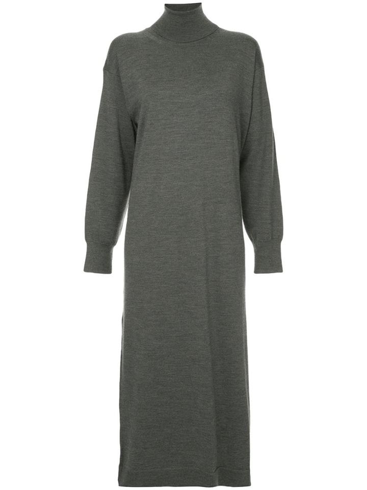 H Beauty & Youth Turtleneck Dress - Grey