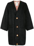Theatre Products Oversized Coat - Black