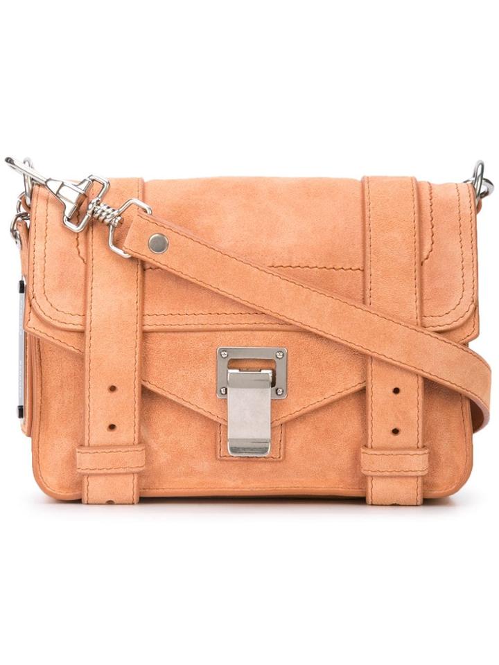 Proenza Schouler Suede Ps1 Mini Crossbody - Neutrals