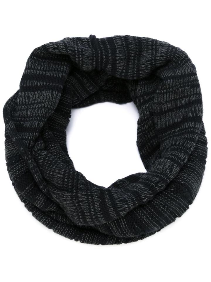 Lost & Found Rooms 'ring' Scarf, Adult Unisex, Black, Cotton/acrylic/merino