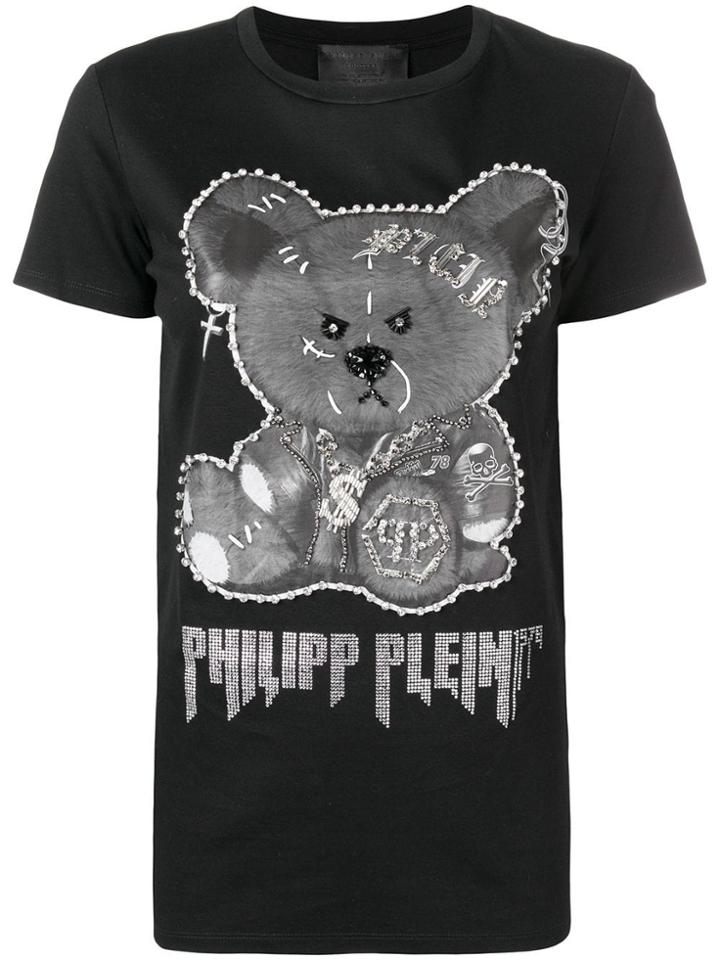 Philipp Plein Angry Bear T-shirt - Black