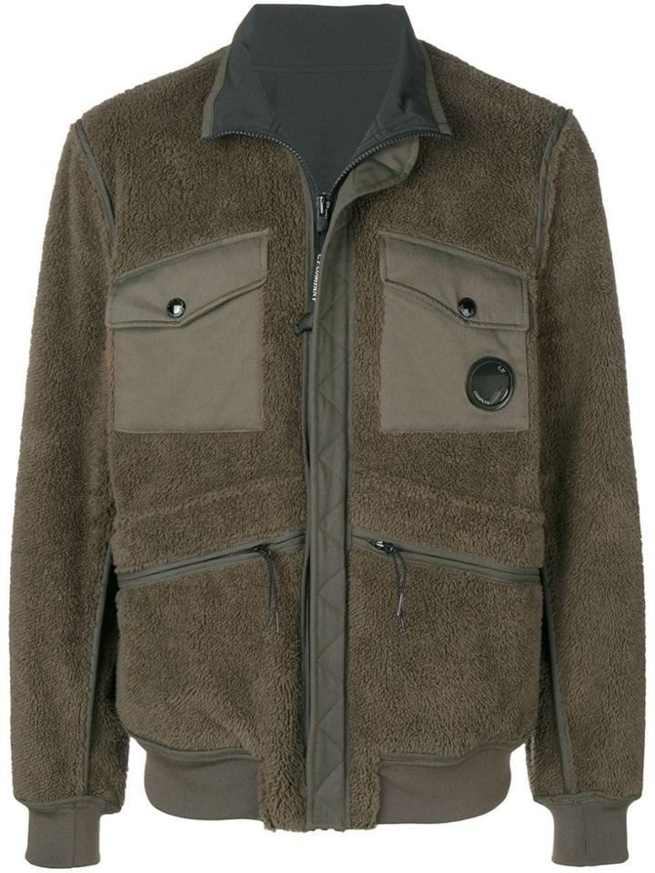 Cp Company Loose Bomber Jacket - Green