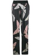 Forte Forte Notte Printed Trousers - Black