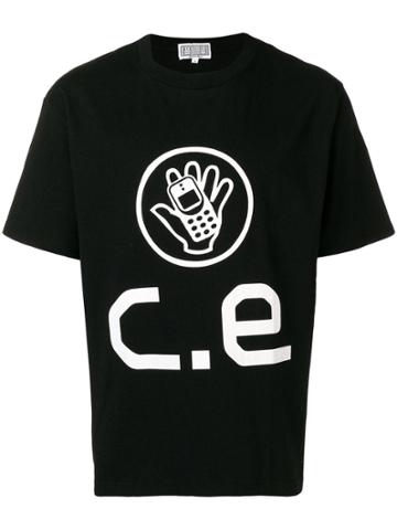 C.e Hand Mobile T-shirt - Black