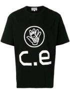 C.e Hand Mobile T-shirt - Black