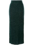 G.v.g.v. Knitted Pencil Skirt - Green