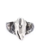 Lee Brennan Design Celtic Ornament Ring, Adult Unisex, Size: 65, Grey, Sterling Silver