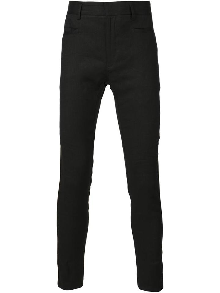 Haider Ackermann Contrast Trim Trousers