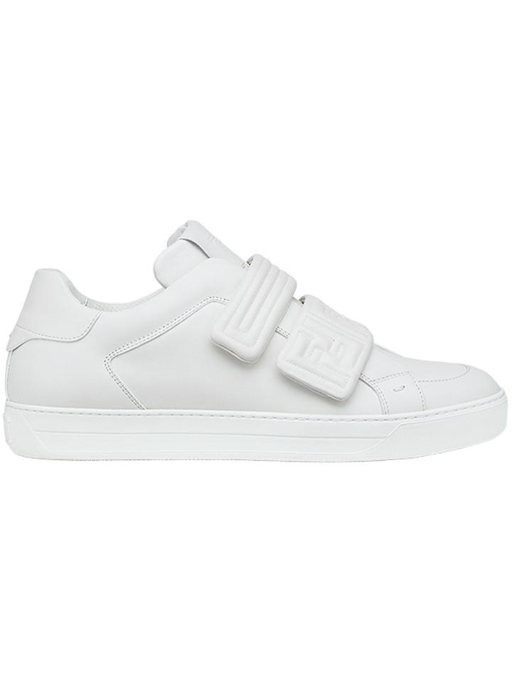 Fendi Slip-on-sneakers - White