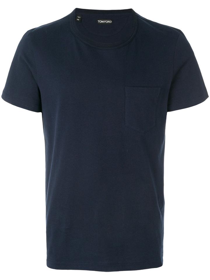 Tom Ford Basic T-shirt - Blue