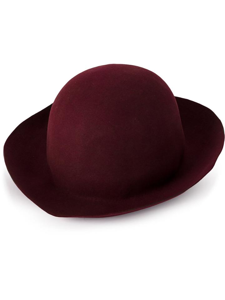 Horisaki Design & Handel Classic Fedora Hat - Red