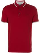 Michael Kors Monogram Polo Shirt - Red