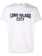 Engineered Garments 'long Island City' Print T-shirt - White