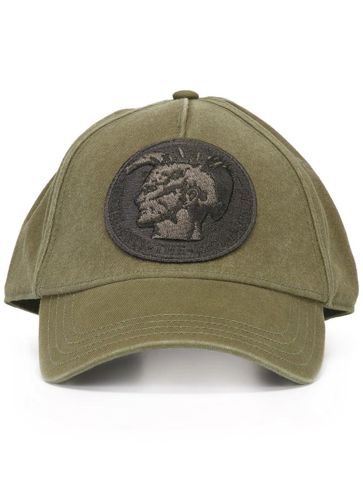 Diesel 'cindian' Cap, Men's, Size: Medium, Green, Cotton