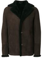Desa 1972 Buttoned Shearling Jacket - Brown