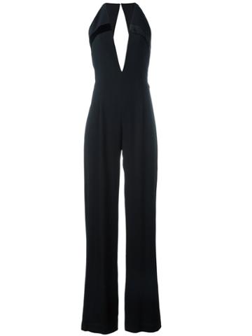 La Mania 'hemera' Jumpsuit, Women's, Size: 42, Black, Viscose/silk/acetate