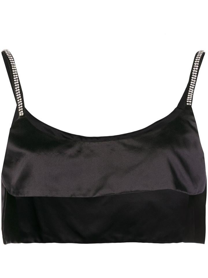 Ports 1961 Cropped Top - Black