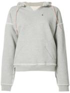 L'equip - Inverted Seam Hoodie - Women - Cotton - S, Grey, Cotton