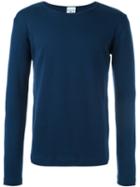 S.n.s. Herning Rite Long Sleeved T-shirt, Size: Medium, Blue, Cotton