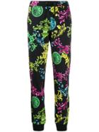 Versace Jeans Couture Ornate Print Track Trousers - Black