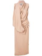 Vivienne Westwood Draped Front Dress - Nude & Neutrals