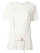 J.w. Anderson Buckled Detail T-shirt