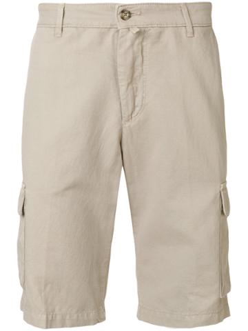 Briglia 1949 Chino Shorts - Nude & Neutrals