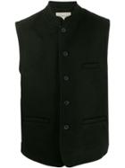 Holland & Holland Fitted Collared Waistcoat - Green