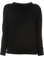 R13 'ziggy' Sweatshirt, Women's, Size: Large, Black, Cotton