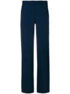 P.a.r.o.s.h. Wide Leg Tailored Trousers - Blue
