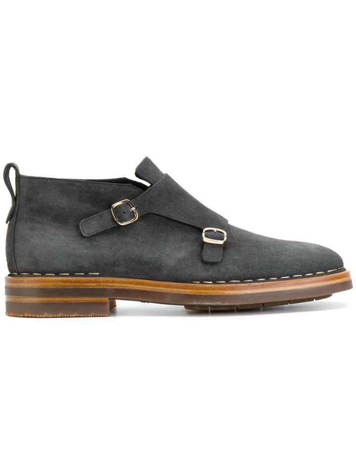 Santoni Monk Shoes - Grey