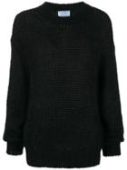 Prada Round Neck Sweater - Black