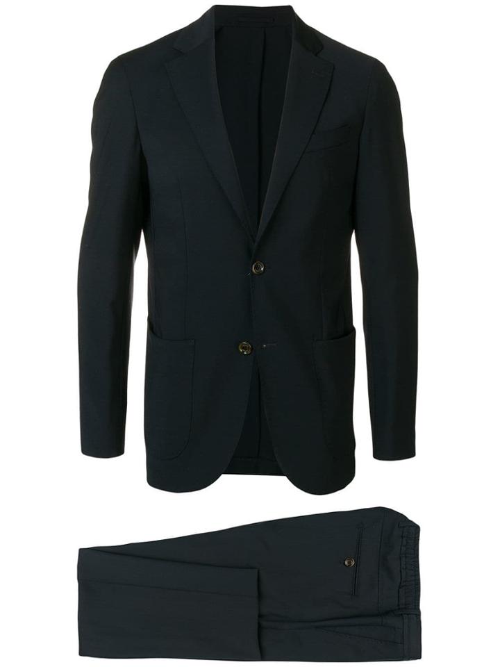 Eleventy Classic Two Piece Suit - Blue