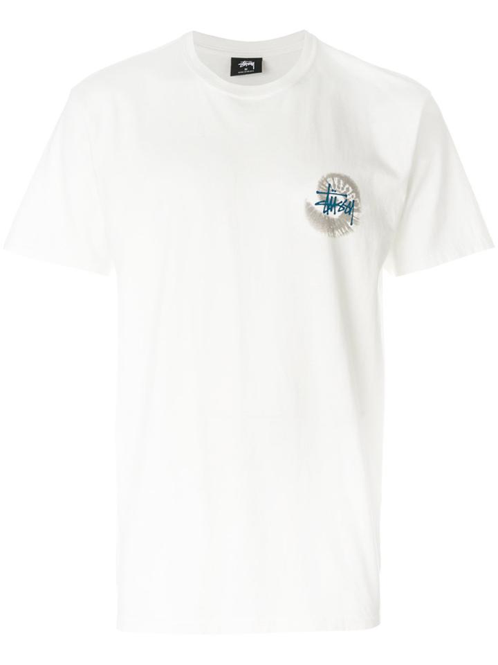 Stussy Logo Patch T-shirt - White