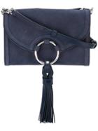 Tory Burch Tassel Detail Crossbody Bag, Women's, Blue